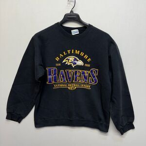 Vintage Discuss 2001 Baltimore Ravens Sweatshirt Medium or Large Y2K C074 -16